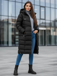 Juoda moteriška striukė OZONEE JS/M736/392Z