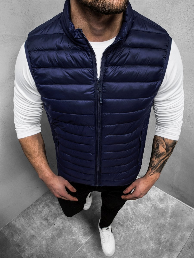 Granatinė vyriška liemenė OZONEE JS/LY32Z