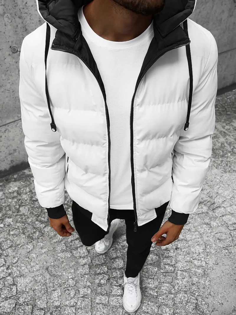 Balta Vyriška Striukė OZONEE JS/M761/281