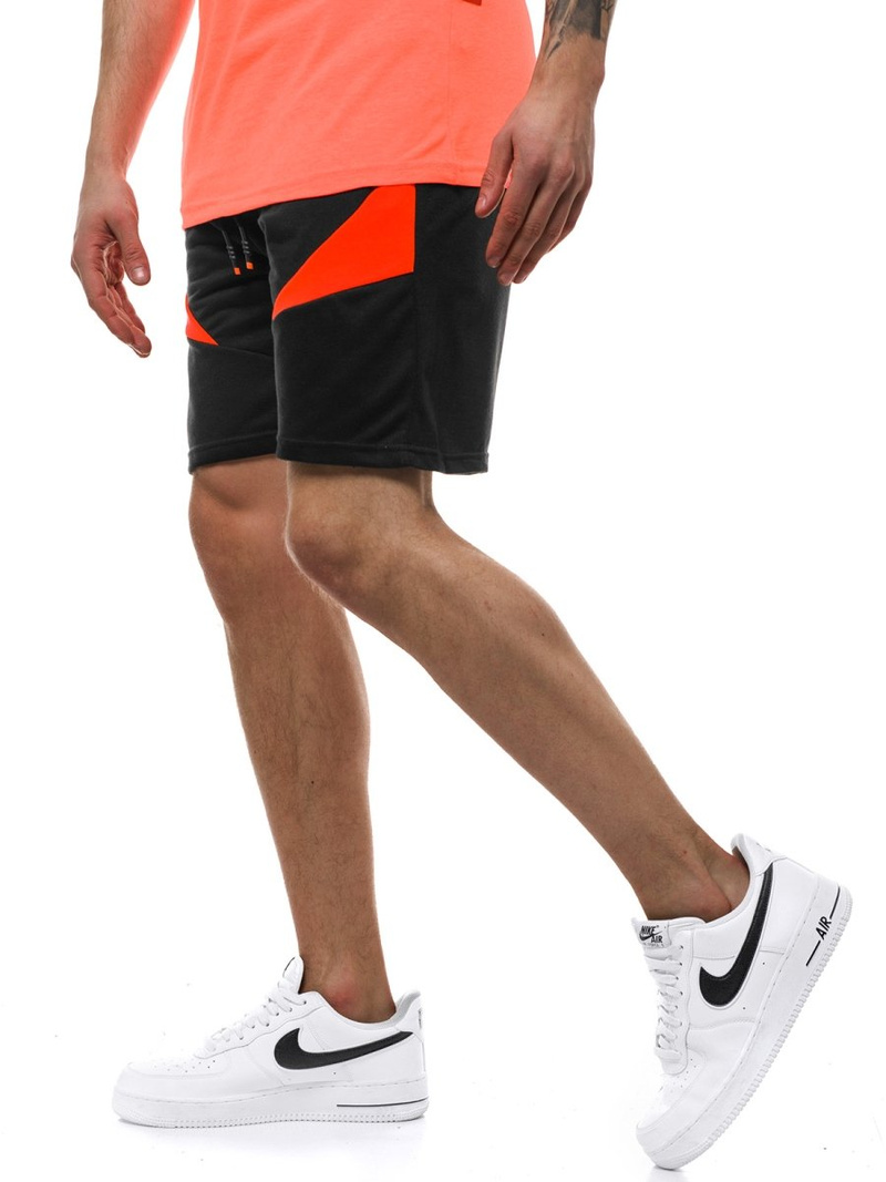 Juodi vyriški šortai OZONEE JS/KS2507