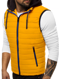 Geltona vyriška liemenė OZONEE N/6102