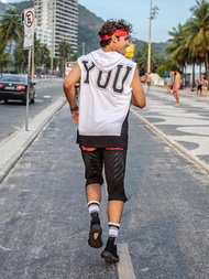 Baltii vyriški marškinėliai su gobtuvu OZONEE B/60042Z