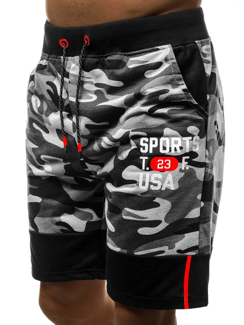 Pilki vyriški šortai OZONEE JS/KK300158