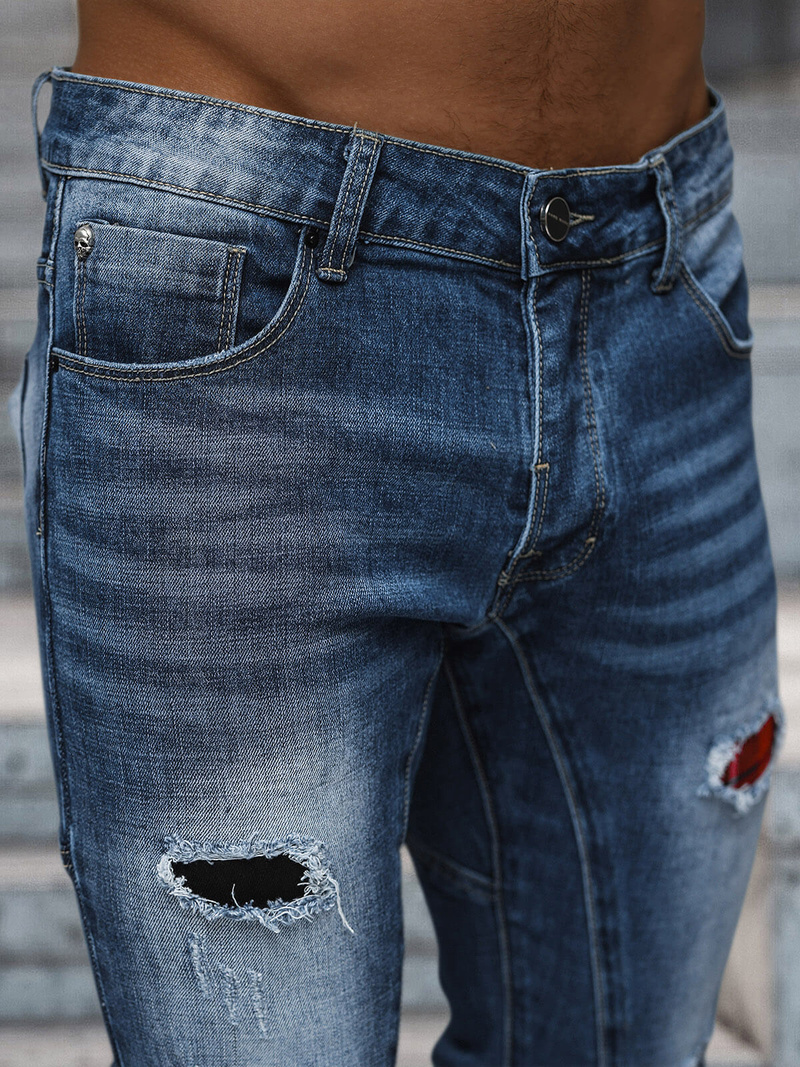 Mėlyni vyriški džinsai OZONEE NB/MP0050B