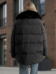 Juoda moteriška striukė OZONEE JS/16M9185/392