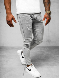 Pilki vyriški džinsai OZONEE O/2358/2