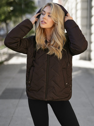 Šokoladas moteriška striukė OZONEE JS/16M9300/158