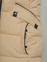 Smėlinis moteriška striukė OZONEE O/W377