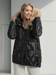 Juoda moteriška striukė OZONEE O/5M3226/392Z