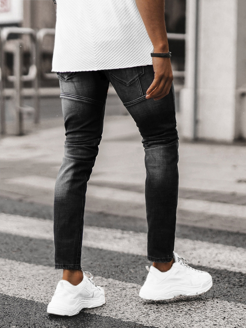 Juoda vyriški džinsai OZONEE NB/MP0047NZ