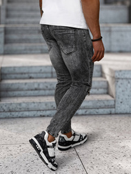 Juodai vyriški džinsai OZONEE NB/MP0069N