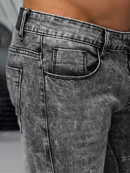 Juodai vyriški džinsai OZONEE NB/MP0069NZ