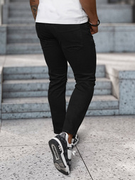 Juodai vyriški džinsai OZONEE NB/MP0087N