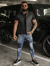 Juoda vyriška liemenė OZONEE JS/16M9333/392BZ