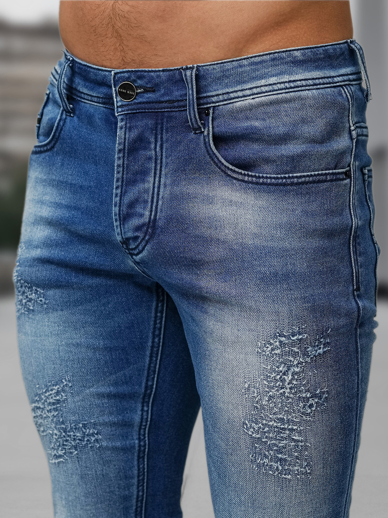 Tamsiai-mėlyni vyriški džinsai OZONEE NB/MP0009BS