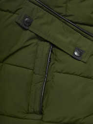 Rusvai žalsva moteriška striukė OZONEE O/W377