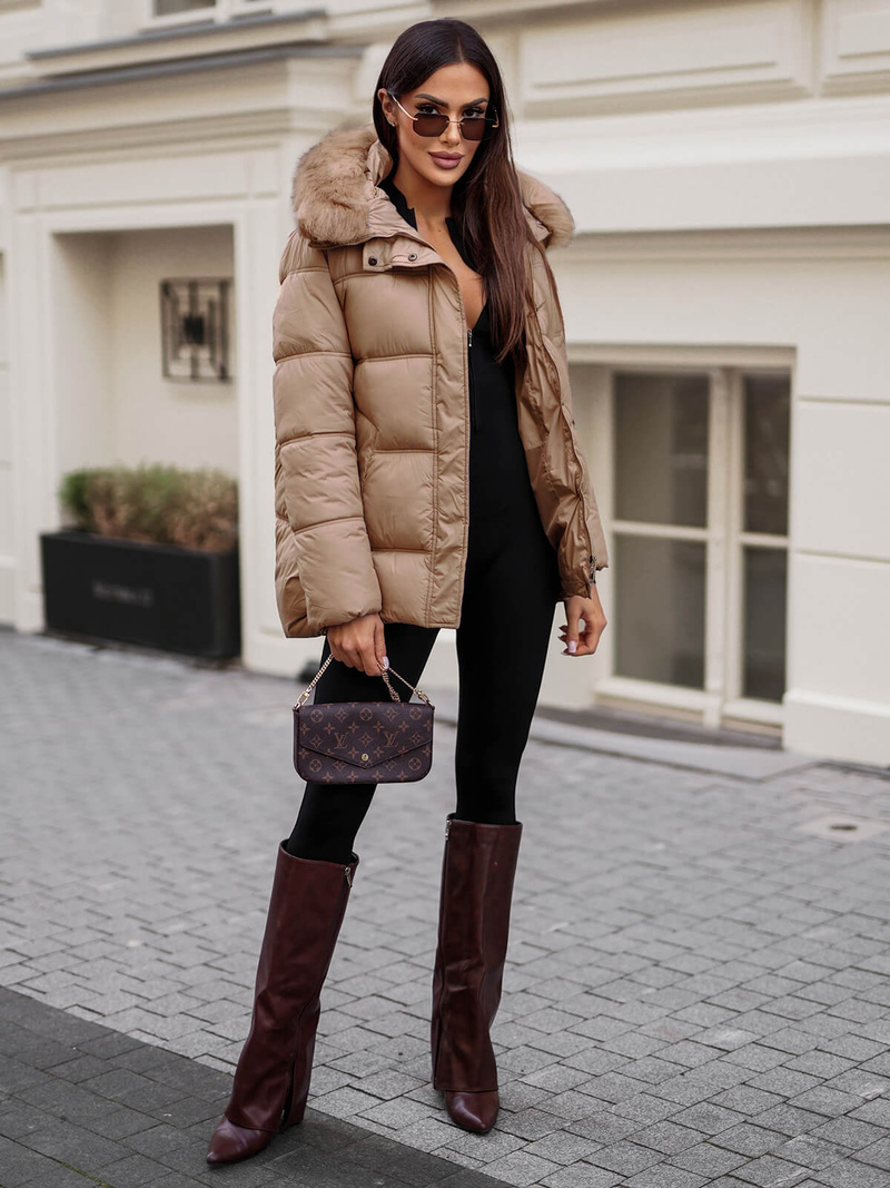 Camel moteriška žieminė striukė OZONEE JS/5M3256/84