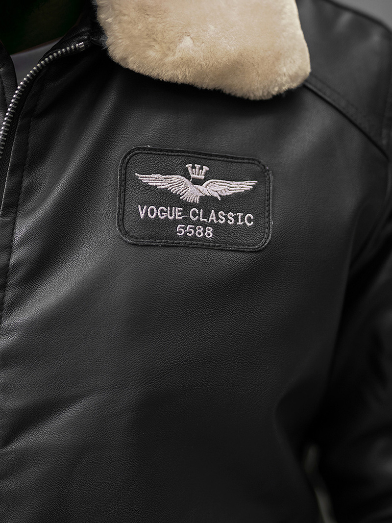 Juoda vyriška striukė OZONEE O/4811Z