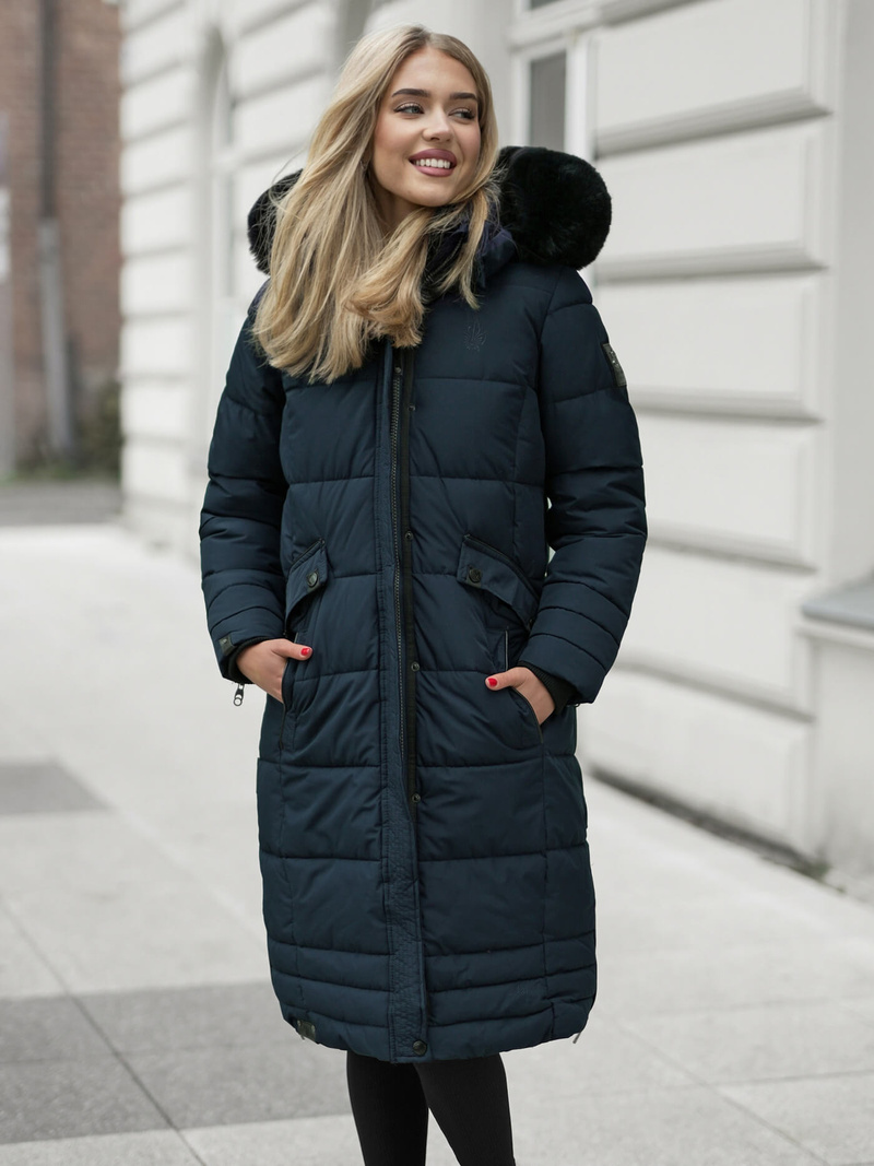 Granatinė moteriška striukė OZONEE O/W377