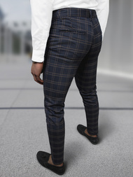 Granatinės vyriškos chino kelnės OZONEE DJ/5632