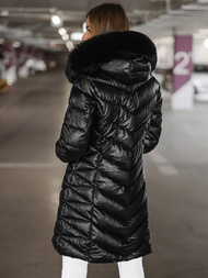 Juoda moteriška striukė OZONEE JS/16M9100/392Z