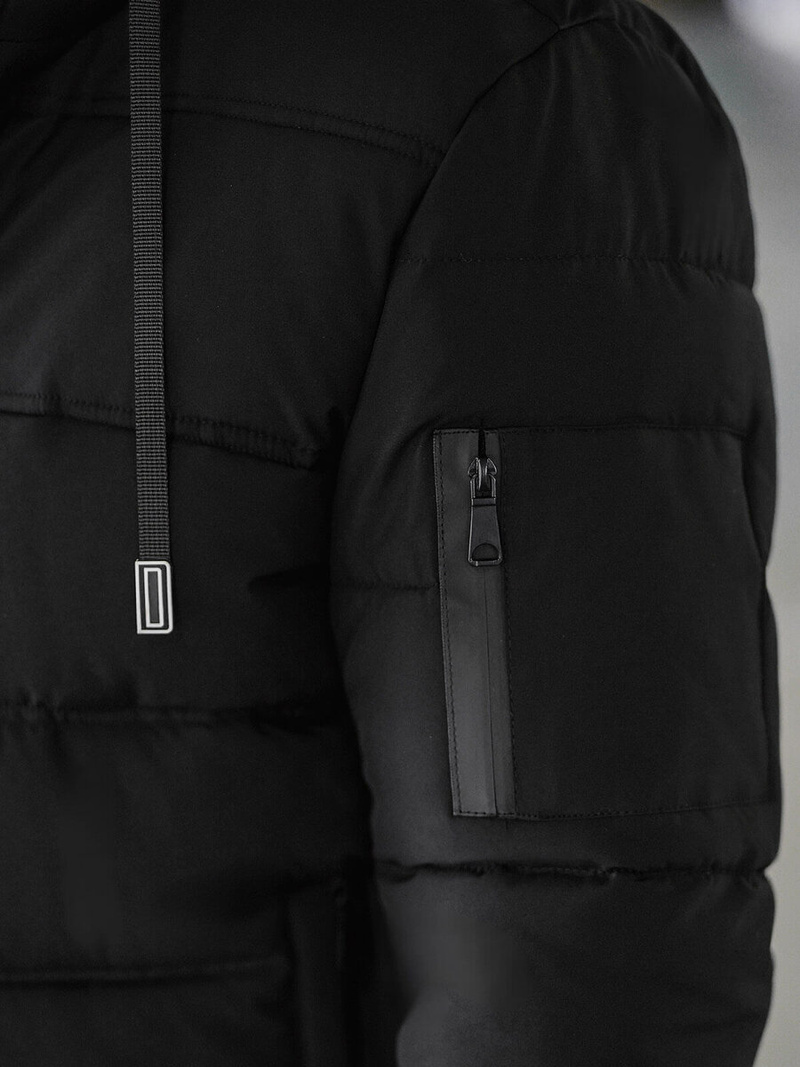 Juoda vyriška striukė OZONEE JS/31M5003Z