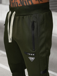 Rusvai žalsva vyriškas sportinis kostiumas OZONEE O/LN11760