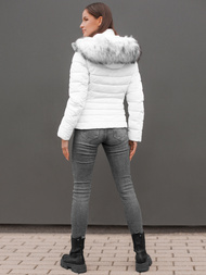 Balta moteriška striukė OZONEE O/DK024/10Z