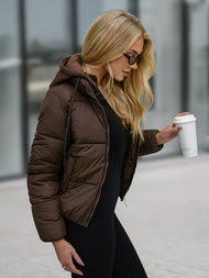 Šokoladas moteriška striukė OZONEE JS/16M9187/158