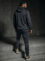 Granatinis vyriškas sportinis kostiumas OZONEE JS/8C1966/25