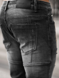 Juoda vyriški džinsai OZONEE NB/MP0047NZ