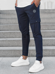 Granatinės vyriškos sportinės kelnės OZONEE C/374