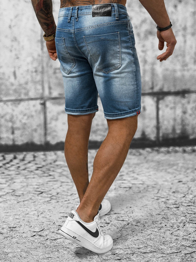 Mėlyni vyriški šortai OZONEE NB/MP0264BC