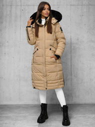 Smėlinis moteriška striukė OZONEE O/W377