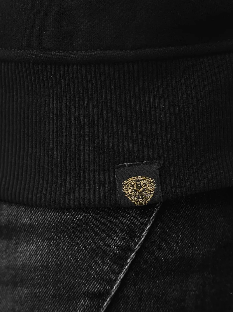 Juodas vyriškas džemperis OZONEE NB/MF2005