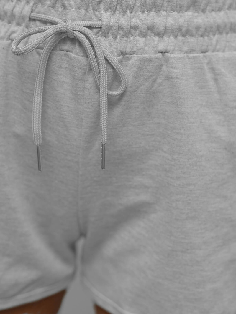 Pilki moteriški sportiniai šortai OZONEE JS/8K1256/2Z