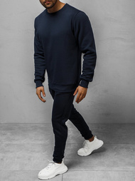 Granatinis grafitinis spalvos prakaito kostiumas OZONEE 09