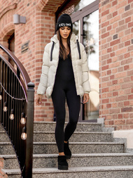 Pieno spalva moteriška striukė OZONEE JS/5M3251/281Z