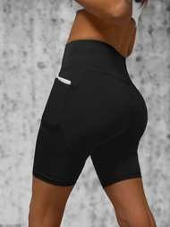 Trumpos moteriškos tamprės juodos OZONEE O/YY9251A