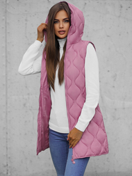 Rožinė moteriška liemenė OZONEE O/H928/38Z