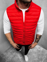 Raudona vyriška liemenė OZONEE JS/LY32Z