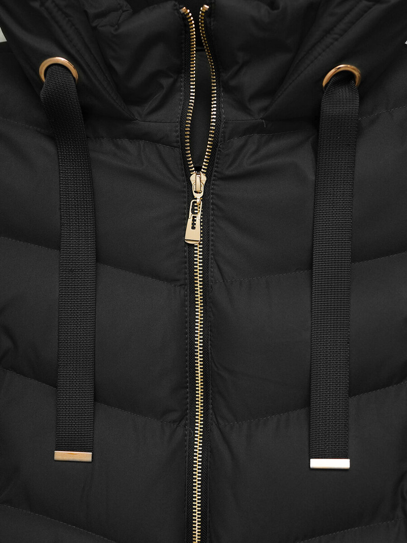 Juoda moteriška striukė OZONEE JS/5M3231/392