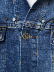 Mėlyna vyriška džinso striukė OZONEE NB/MJ504B