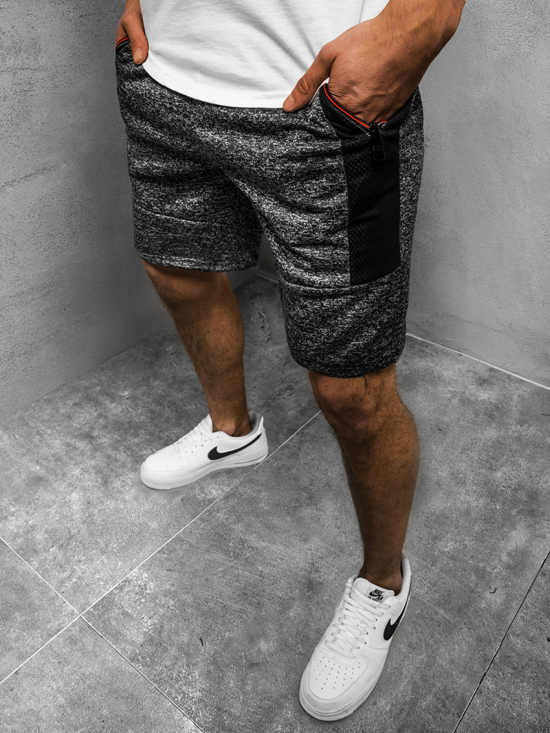Grafitiniai vyriški šortai OZONEE JS/KS2514Z