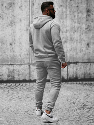 Pilkas vyriškas sportinis kostiumas OZONEE JS/XW2008