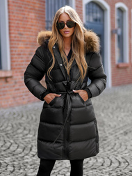 Juoda moteriška striukė OZONEE JS/5M3298/392Z