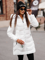 Baltas moteriška striukė OZONEE JS/16M9121/281Z