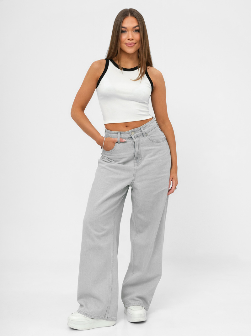 Baltas moteriškas apatinis trikotažas OZONEE JS/96T672/1