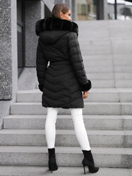 Juoda moteriška striukė OZONEE JS/5M3156/392