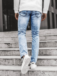 Mėlynos vyriškos džinso kelnės OZONEE V/19241